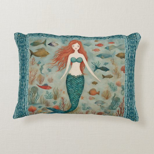 Coussin d'accentuation de la sirène (Dos)
