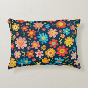 Coussin d'accentuation de l'énergie en fleurs fraî