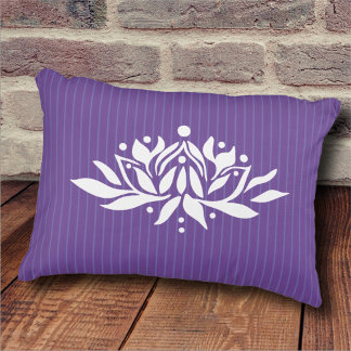 Coussin d'accentuation de Lotus Flamable personnal