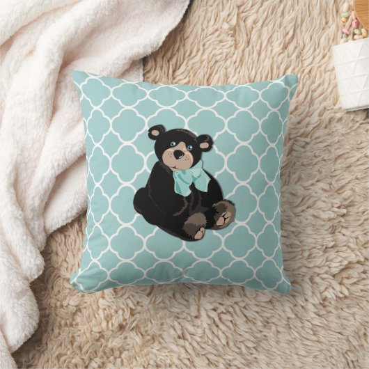 Coussin d'accentuation de l'ours en peluche (Couverture)