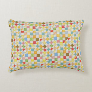 COUSSIN D'Accentuation DE MOSAÏQUE QUILT
