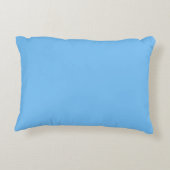 Coussin d'accentuation d'éléphant bleu bébé person (Dos)