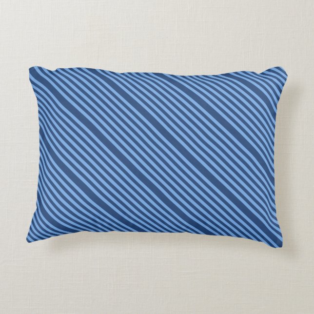 Coussin d'accentuation des bandes bleues (Dos)