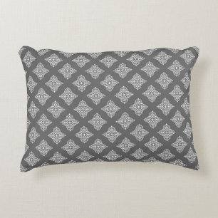 Coussin d'accentuation des Damas graphiques modern