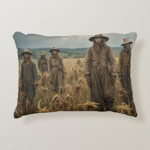 Coussin d'accentuation d'Halloween Scarecrow