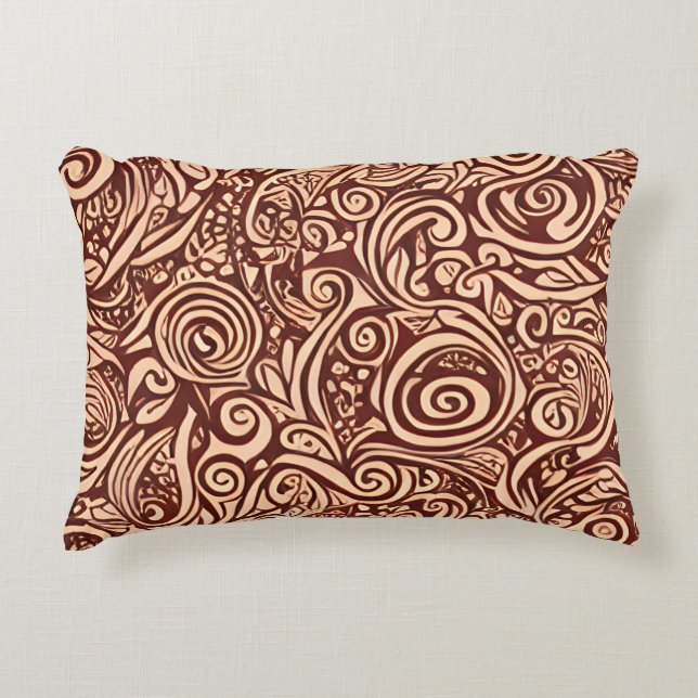 Coussin d'accentuation du cacao (Devant)