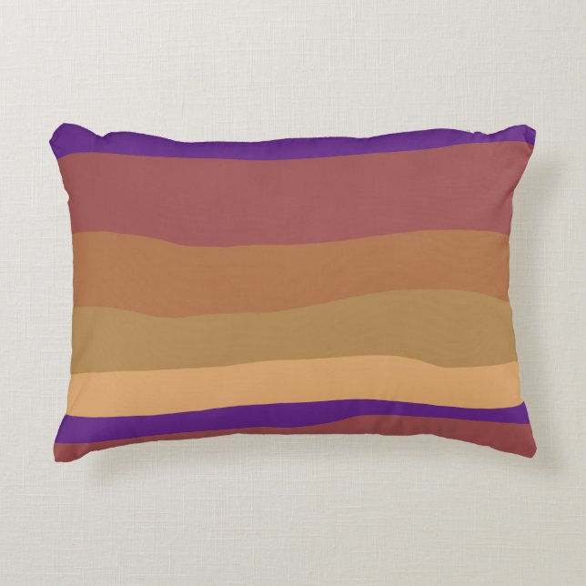 Coussin d'accentuation du désert coloré (Devant)