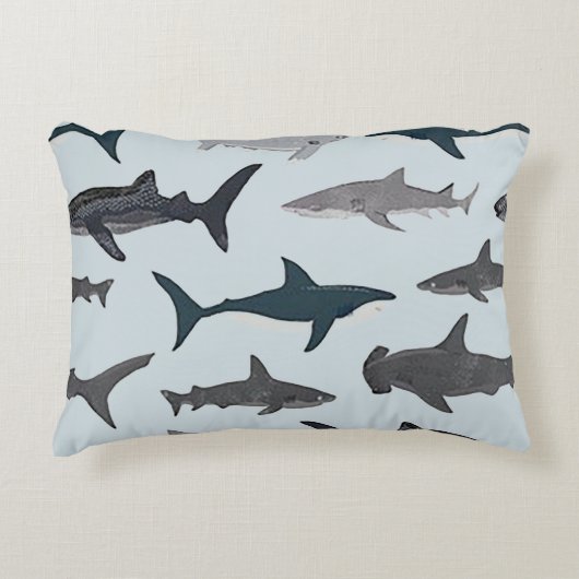 Coussin d'accentuation du requin (Devant)