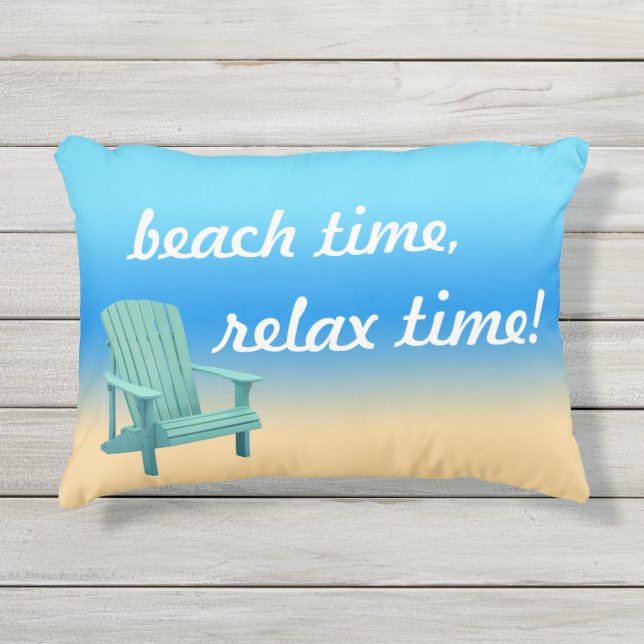 Coussin d'accentuation du temps plage (Devant)