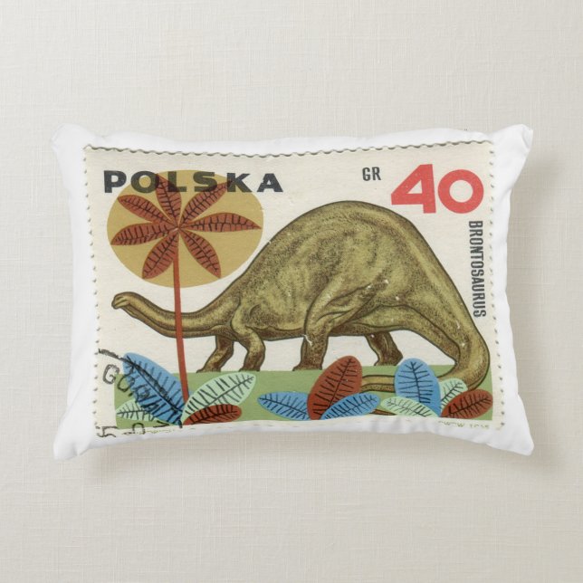 Coussin d'accentuation du timbre de dinosaure (Devant)