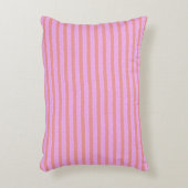 Coussin d'accentuation en bande rose (Devant(Vertical))