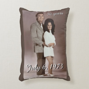 Coussin d'accentuation en polyester brossé personn