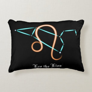Coussin d'accentuation Leo Constellation Zodiac