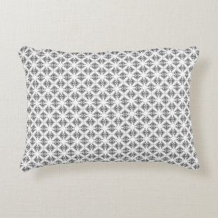 Coussin d'accentuation moderne de motif de Damas G
