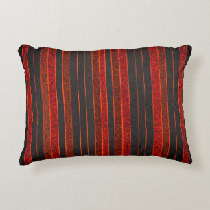 Coussin d'accentuation rouge or