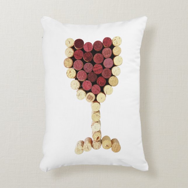 Coussin d'accentuation Vin Corks (Devant(Vertical))