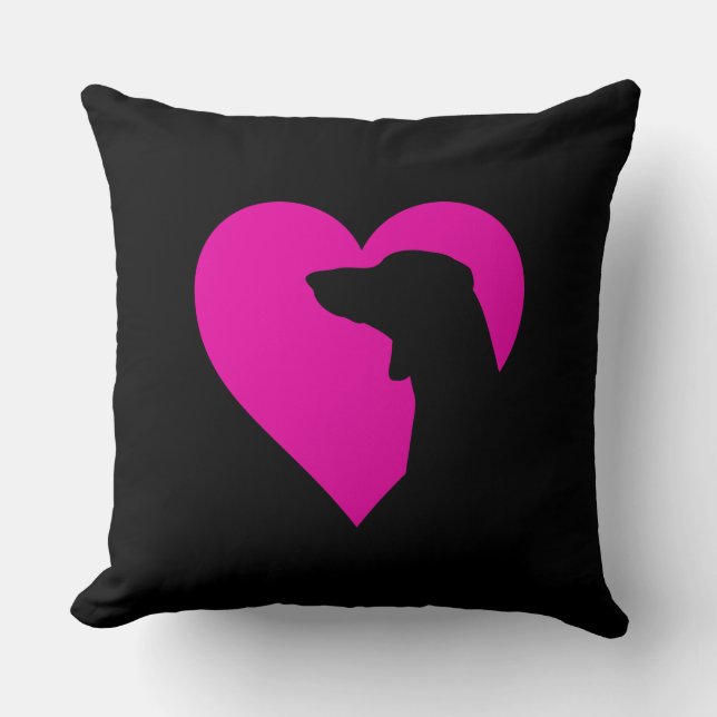 Coussin Dachshund (Recto)