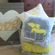 Dachshund Pépinière thématisée Jaune Sexe Neutre