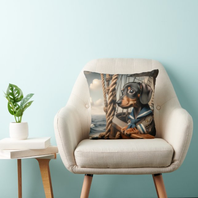 COUSSIN DACHSHUND SAILOR (Chaise)