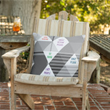 Coussin d'action motivationnelle avec déclarations