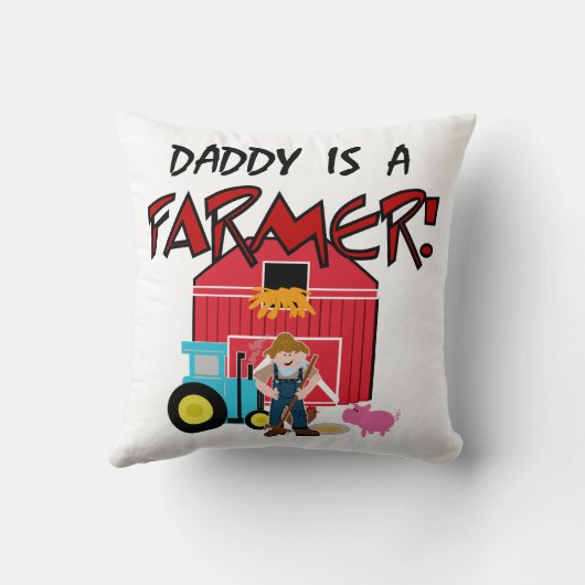 Coussin daddyisafarmerTEE (Verso)