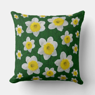 Coussin Daffodiques de printemps