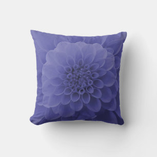 Coussin Dahlia bleu
