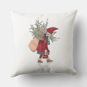 Coussin d'aide pour Noël vintage (Verso)