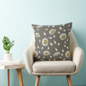 Coussin Daisies chic motif (Chaise)