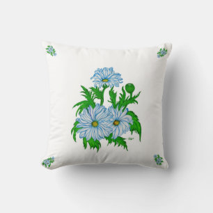 Coussin Daisies flowers