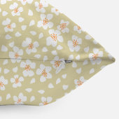 Coussin Daisy Floral Nom personnalisé