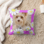 Coussin Daisy Simple Violet Photo (Couverture)