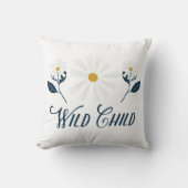 Coussin Daisy Wild Child (Recto)