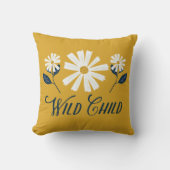 Coussin Daisy Wild Child (Recto)