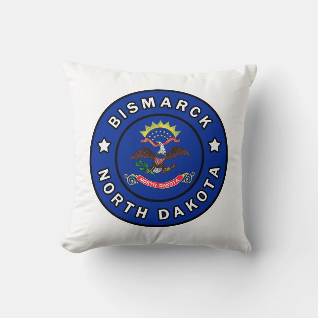 Coussin Dakota de Bismarck (Recto)