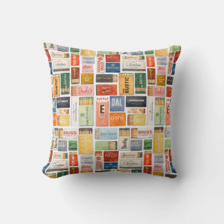 Coussin Dallas Matchbook Pillow
