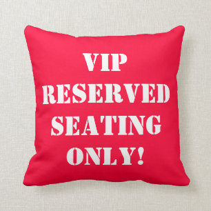 Coussin d'allocation des places réservé par VIP