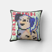 Coussin Dalmatian, dalmatiens, pixel art, Pixelart (Verso)