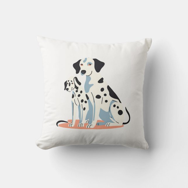 coussin dalmatien (Recto)