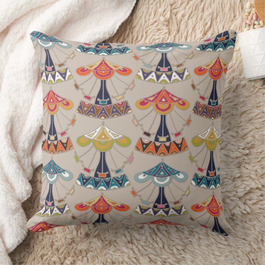 Coussin damassé carousel (Couverture)