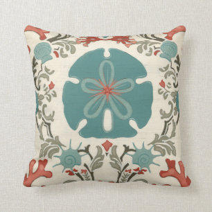 Coussin Damassé côtière II