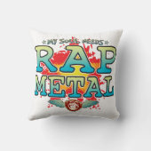 Coussin d'âme métallique Rap (Verso)