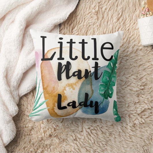 Coussin Dame plante (Couverture)