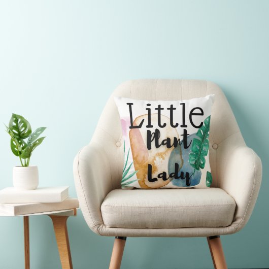 Coussin Dame plante (Chaise)