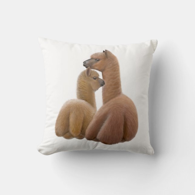 Coussin d'amour d'alpaga (Recto)