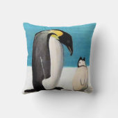 Coussin d'amour de pingouin (Verso)