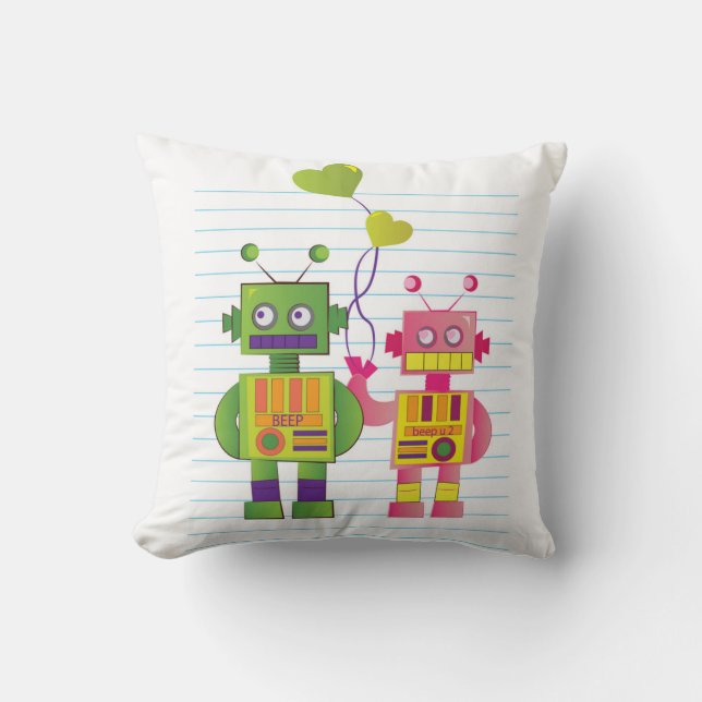 Coussin d'amour de robot (Recto)