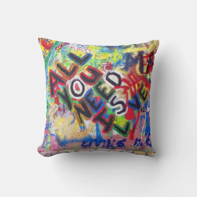 Coussin d'amour du graffiti (Recto)