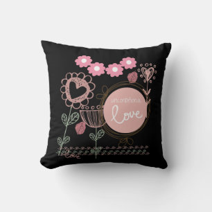 Coussin d'amour inconditionnel
