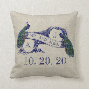 Coussin d'amour Mariage russe de Linen Peacock